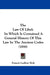 The Law Of Libel: In Which Is Contained A General History Of This Law In The Ancient Codes (1816) by Francis Ludlow Holt