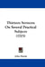 Thirteen Sermons On Several Practical Subjects (1703) by John Havett