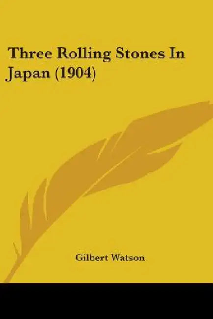 Three Rolling Stones In Japan (1904) by Gilbert Watson