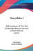 Thucydides I: With Collation Of The Two Cambridge Manuscripts And Juntine Editions (1872) by Thucydides, Richard Shilleto