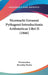 Nicomachi Geraseni Pythagorei Introductionis Arithmeticae Libri II (1866) by Nicomachus, Ricardus Hoche