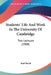 Students' Life And Work In The University Of Cambridge: Two Lectures (1908) by Karl Breul