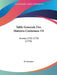 Table Generale Des Matieres Contenues V8: Annees 1761-1770 (1774) by M. Demours