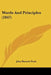 Words And Principles (1847) by John Burnett Pratt
