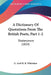 A Dictionary Of Quotations From The British Poets, Part 1-2: Shakespeare (1824) by G and W B Whittaker