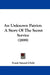 An Unknown Patriot: A Story Of The Secret Service (1899) by Frank Samuel Child