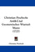 Christian Peschecks Arith-Und Geometrischer Wurtzel-Mann (1727) by Christian Pescheck