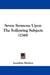 Seven Sermons Upon The Following Subjects (1749) by Jonathan Mayhew