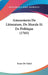 Amusemens De Litterature, De Morale Et De Politique (1765) by Emer De Vattel