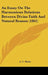 An Essay On The Harmonious Relations Between Divine Faith And Natural Reason (1861) by A. C. Baine