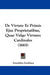 De Virtute Et Primis Ejus Proprietatibus, Quae Vulgo Virtutes Cardinales (1665) by Arnoldus Geulincx