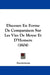 Discours En Forme De Comparaison Sur Les Vies De Moyse Et D'Homere (1604) by Anonymous