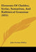 Elements Of Chaldee, Syriac, Samaritan, And Rabbinical Grammar (1835) by John Gorham Palfrey