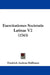 Exercitationes Societatis Latinae V2 (1743) by Friedrich Andreas Hallbauer