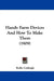 Handy Farm Devices And How To Make Them (1909) by Rolfe Cobleigh