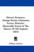 Historic Romance: Strange Stories, Characters, Scenes, Mysteries, Memorable Events In The History Of Old England (1883) by William Andrews