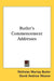 Butler's Commencement Addresses by Nicholas Murray Butler, David Andrew Weaver