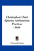 Christophori Clavii Epitome Arithmeticae Practicae (1614) by Christoph Clavius