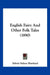 English Fairy And Other Folk Tales (1890) by Edwin Sidney Hartland