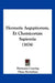 Hermetis Aegyptiorum, Et Chemicorum Sapientia (1674) by Hermann Conring, Olaus Borrichius