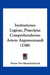 Institutiones Logicae, Praecipue Comprehendentes Artem Argumentandi (1748) by Petrus Van Musschenbroek