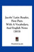 Jacobs' Latin Reader, First Part: With A Vocabulary, And English Notes (1833) by Friedrich Jacobs
