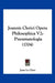 Joannis Clerici Opera Philosophica V2: Pneumatologia (1704) by Jean Le Clerc