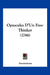 Opuscules D'Un Free-Thinker (1786) by Anonymous