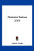 Orationes Latinae (1783) by Joaquin Traggia