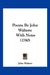 Poems By John Walters: With Notes (1780) by John Walters