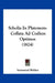 Scholia In Platonem: Collata Ad Codices Optimos (1824) by Immanuel Bekker