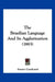 The Brasilian Language And Its Agglutination (1883) by Amaro Cavalcanti