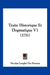 Traite Historique Et Dogmatique V1 (1751) by Nicolas Languet Du Fresnoy