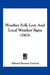 Weather Folk Lore And Local Weather Signs (1903) by Edward Bennett Garriott