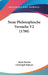 Neue Philosophische Versuche V2 (1780) by Jakob Beattie, Christoph Meiners