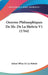 Oeuvres Philosophiques De Mr. De La Mettrie V1 (1764) by Julien Offray De La Mettrie