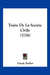 Traite De La Societe Civile (1726) by Claude Buffier
