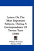 Letters On The Most Important Subjects, During A Correspondence Of Twenty Years (1846) by William Romaine, Thomas Wills