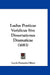 Ludus Poeticae Veridicus Sive Dissertationes Dramaticae (1683) by Louis Francois Obert