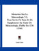 Memoires Sur La Meteorologie V2: Pour Servir De Suite Et De Supplement Au Traite De Meteorologie, Publie En 1774 (1788) by Louis Cotte