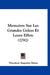 Memoires Sur Les Grandes Gelees Et Leurs Effets (1792) by Theodore Augustin Mann