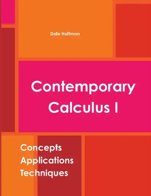 Contemporary Calculus I by Dale Hoffman