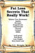 Fat Loss Secrets that Really Work! Balance Your Hormones: Insulin, Estrogen, Progesterone, Testosterone, Thyroid, Cortisol, and DHEA by Y. L. Wright