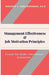Management Effectiveness & Job Motivation Principles.: A Guide For Higher Educational Institutions by Nagder J. Abdurahman