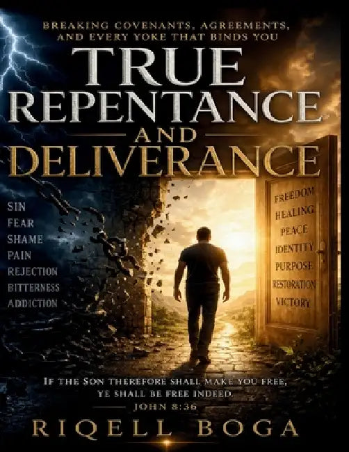 True Repentance and Deliverance: Breaking Covenants, Agreements, and Every Yoke That Binds You by Riqell Boga