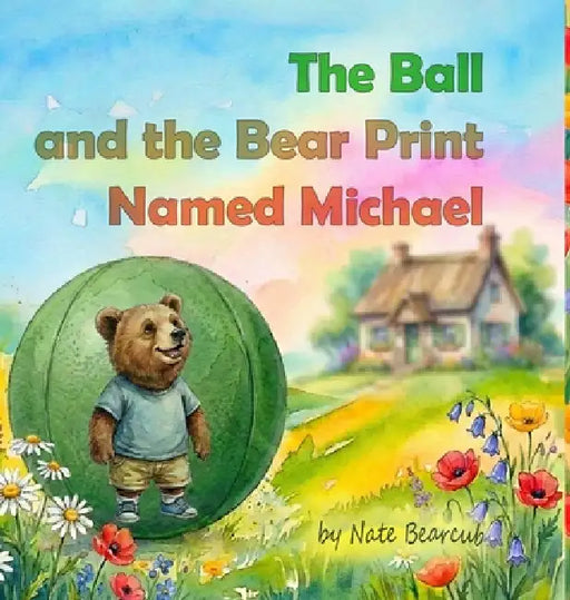 The Ball and the Bear Print Named Michael by Nate Bearcub, Astore Faber