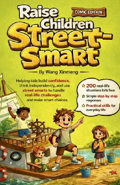 Raise Children Street-Smart Comic Edition: Helping kids build confidence, think independently, and use street smarts to handle real-life challenges an by Wang Xinmeng