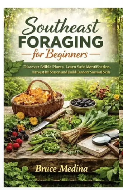 Southeast Foraging for Beginners: Discover Edible Plants, Learn Safe Identification, Harvest by Season and Build Outdoor Survival Skills by Bruce Medina