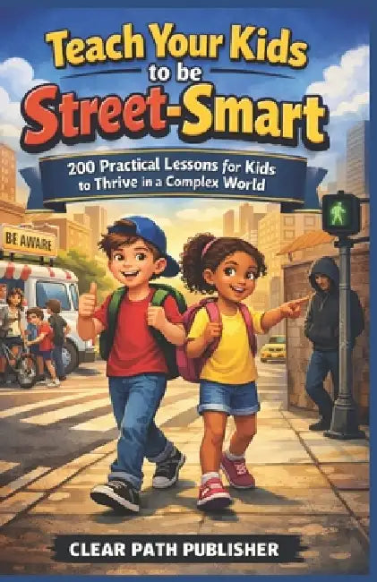 Teach your kids to be Street-smart: 200 Practical Lessons for Kids to Thrive in a Complex World by Clear Path Publisher