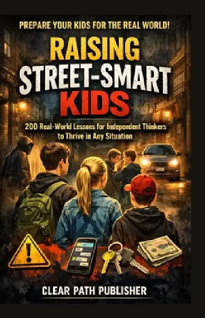 Raising Street-Smart Kids: 200 Real-World Lessons for Independent Thinkers to thrive in any situation. by Clear Path Publisher